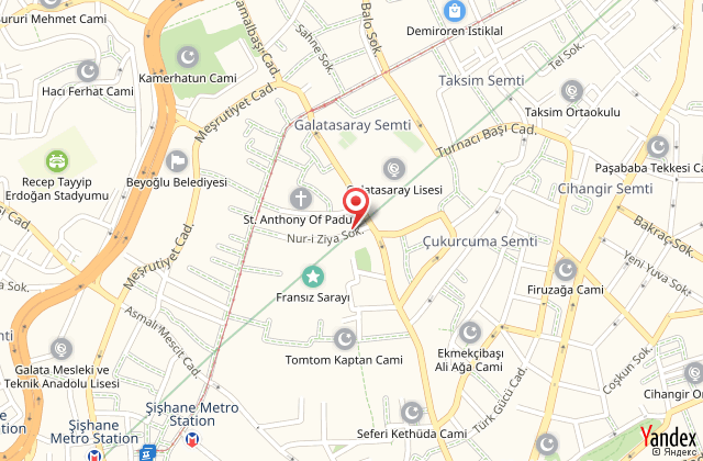 Nuru ziya suites harita, map