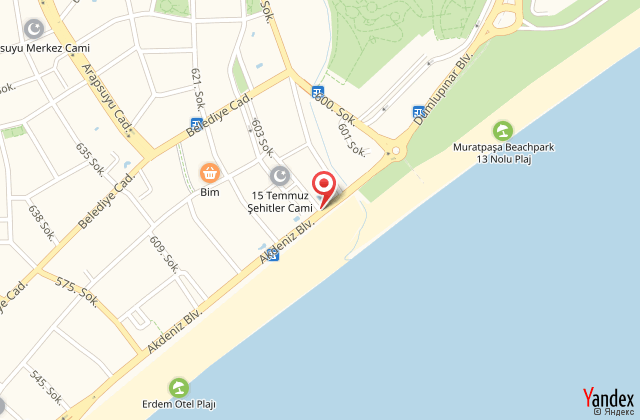 Olbia residence hotel harita, map