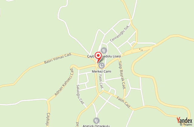 Ordu ayba retmenevi harita, map