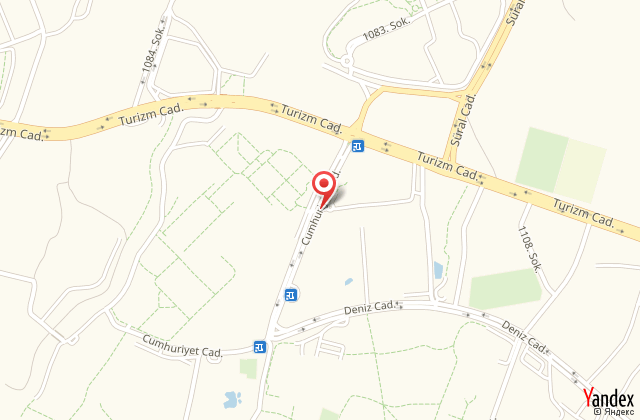 Orfeus park hotel harita, map