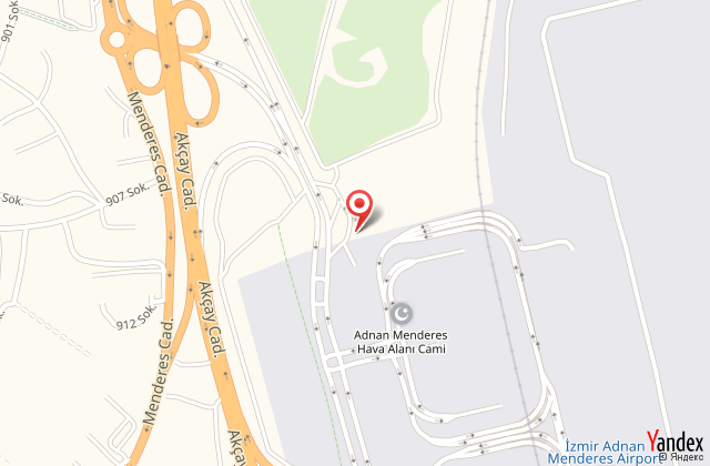 Orty airport hotel harita, map