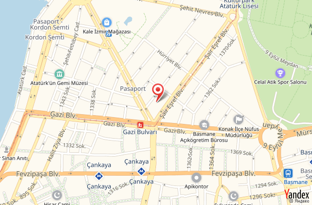 Otel kaya harita, map