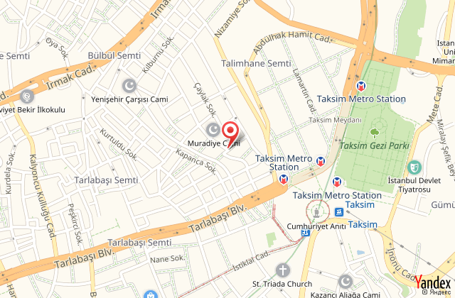 Otto suite taksim harita, map