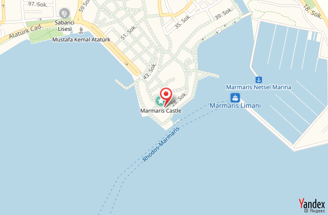 Palamutbk ceylan otel harita, map