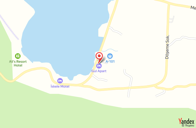 Palmiye otel orhaniye harita, map