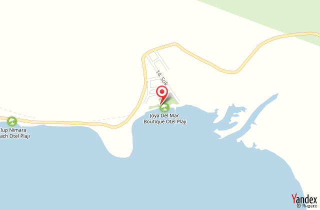 Pupa yacht hotel harita, map