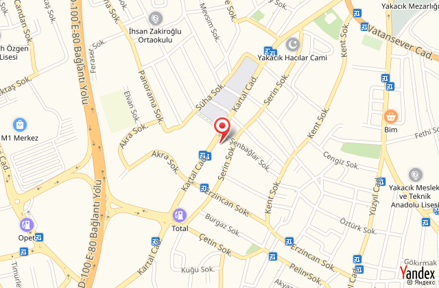 Ramada encore kartal hotel harita, map