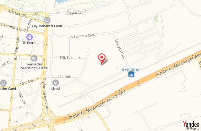 Ramada hotel iskenderun harita, map