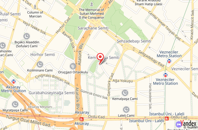 Ramada istanbul grand bazaar hotel harita, map