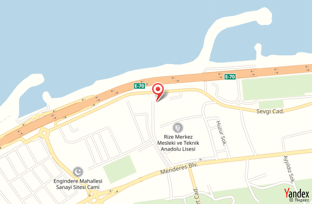 Ramada plaza rize harita, map
