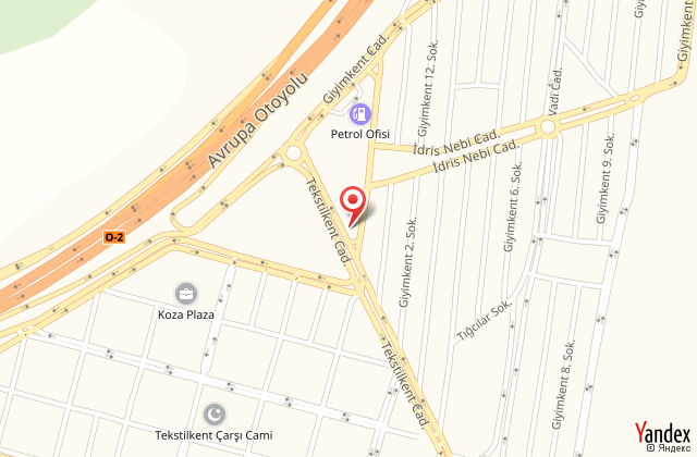Ramada plaza tekstilkent harita, map