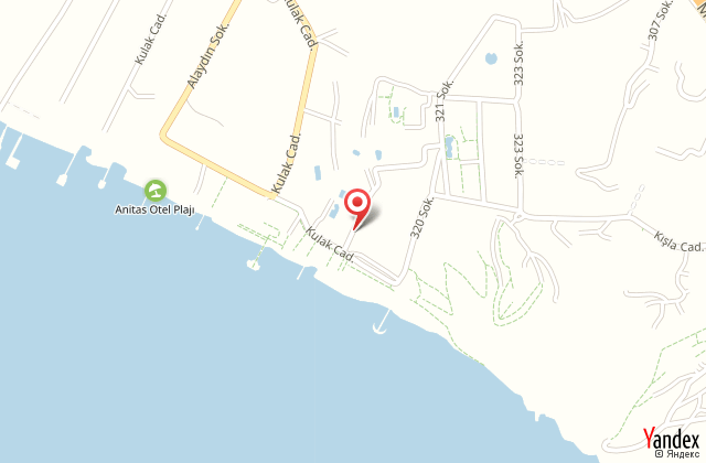 Rheme beach otel harita, map