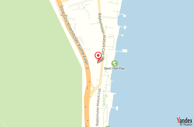 Rios beach hotel harita, map