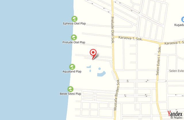 Risus aqua beach resort hotel harita, map
