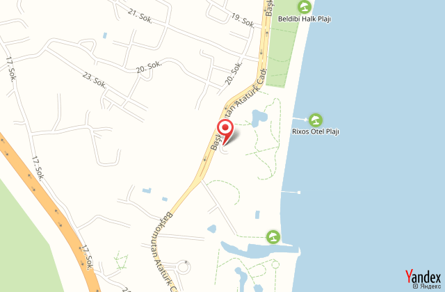 Tui magic life rixos beldibi harita, map