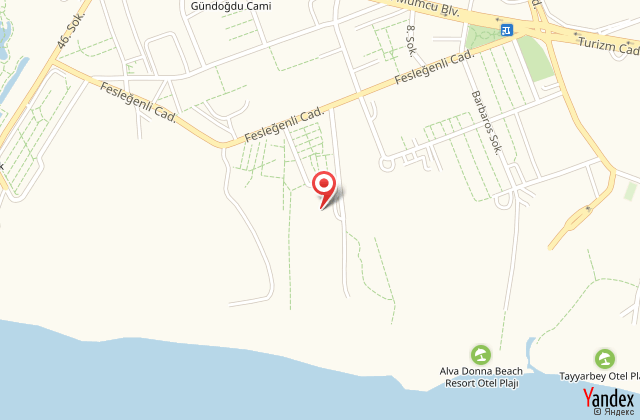 Royal atlantis beach hotel harita, map