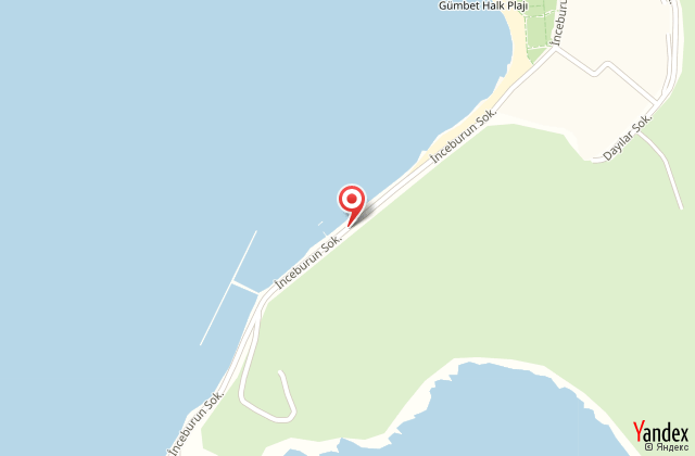 Jasmin beach hotel harita, map