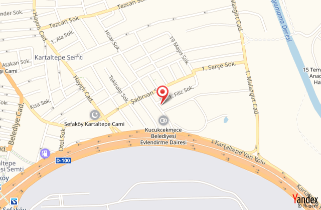 Sahra otel harita, map