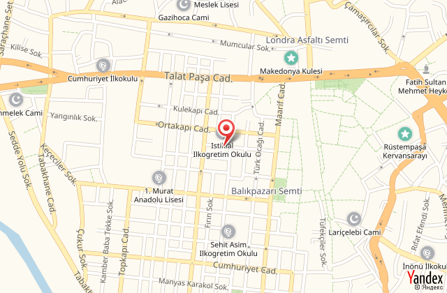 Sar pansiyon harita, map