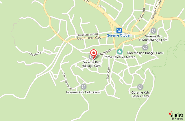 ato cave hotel cappadocia harita, map