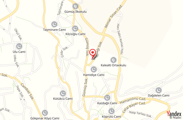 Saynlar hotel harita, map