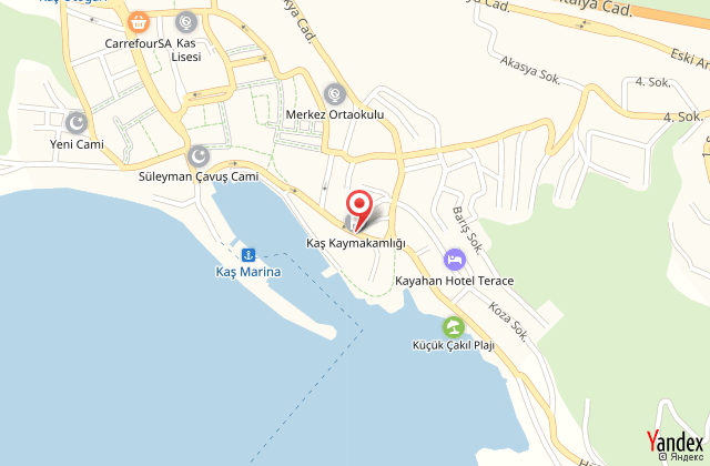 Sea view hotel harita, map