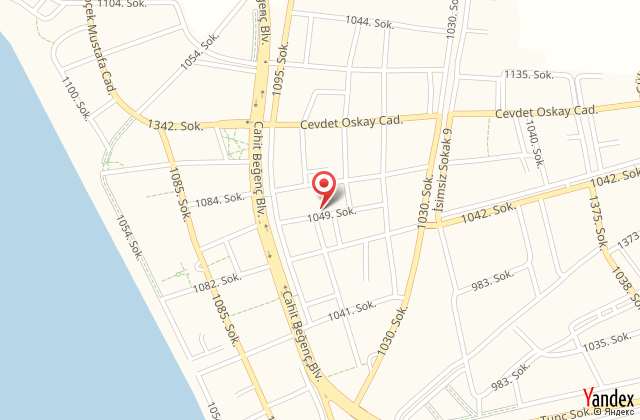 Seastar apart hotel harita, map