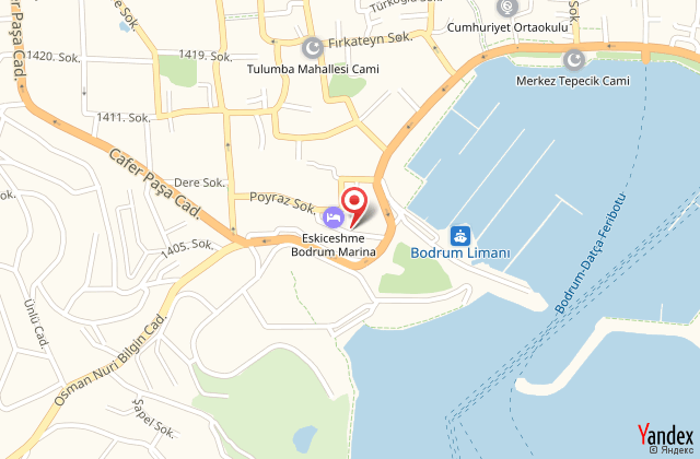 Sekin konaklar hotel harita, map