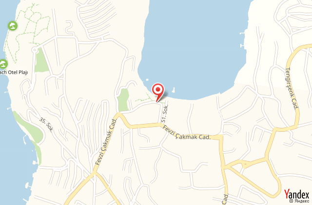 Serdar beach hotel harita, map