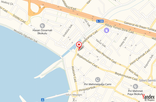 Silivri park hotel harita, map