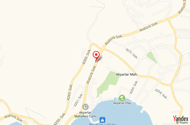 Simin hotel bodrum harita, map