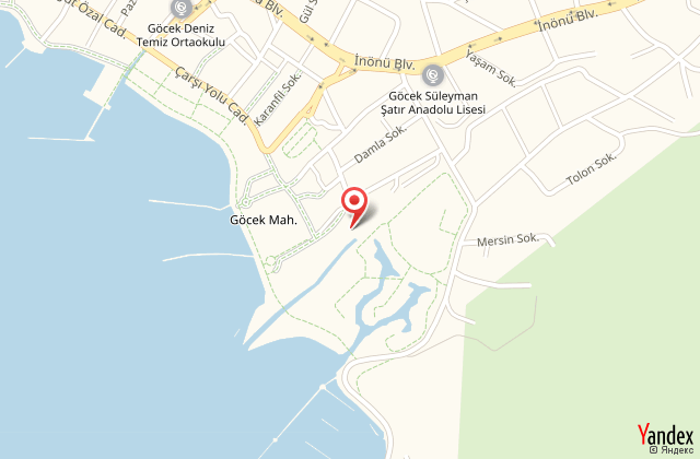 Swissotel gcek marina & resort harita, map