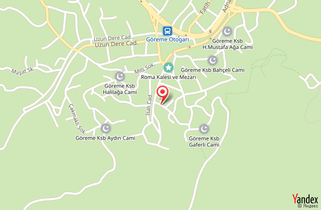 Tabiat cave hotel harita, map