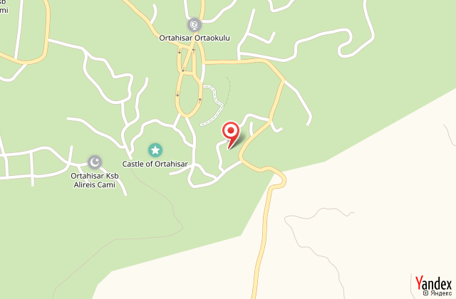 Tafoni cave hotel harita, map