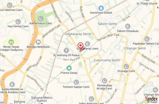 Taksim premium residence harita, map