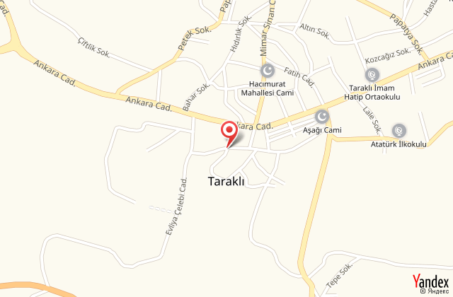 Tarakl ipekyolu pansiyon harita, map