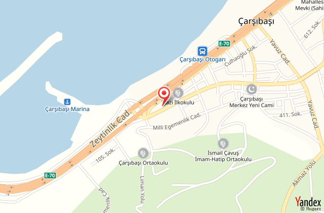 Trabzon arba retmenevi harita, map