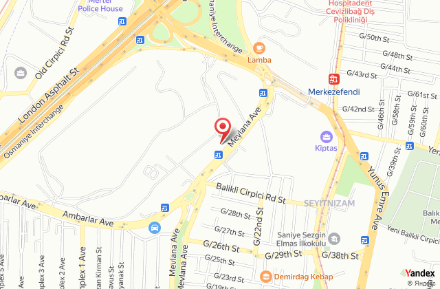 Tryp by wyndham istanbul topkap harita, map