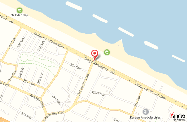 Turkuaz apart hotel harita, map