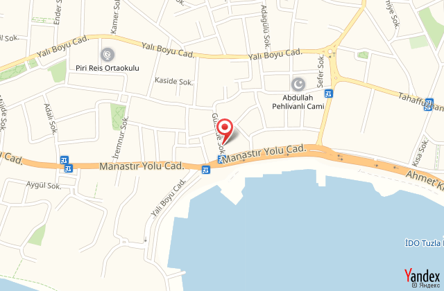 Tuzla hill suites harita, map