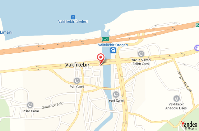 Vakfkebir grdal otel harita, map