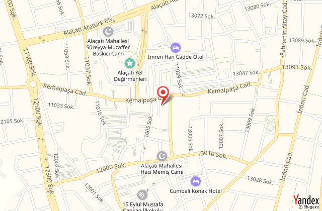 Vanilya otel harita, map