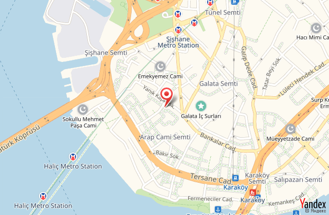 Vavien hotel harita, map