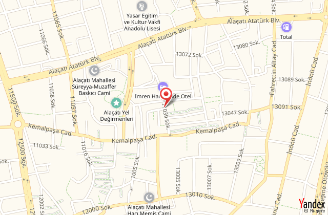 Viento hotel harita, map