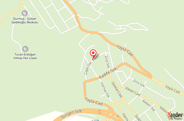 Villa atakan harita, map