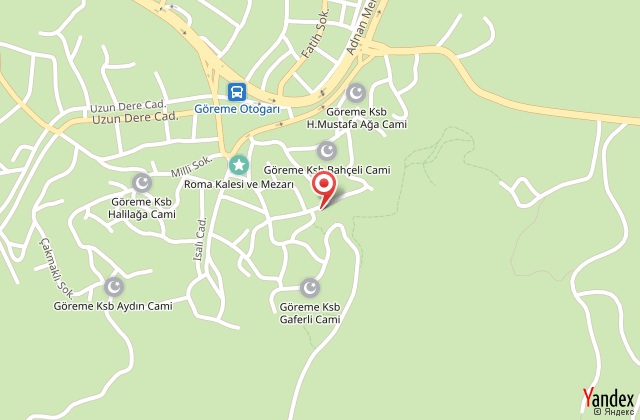 Village cave house hotel harita, map