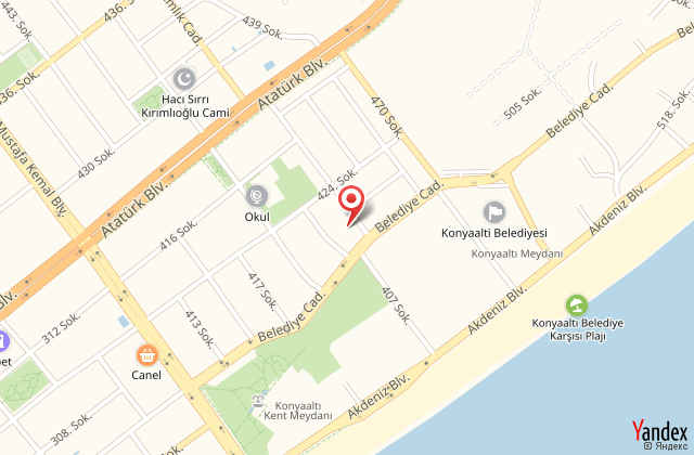 Volkii hotel harita, map