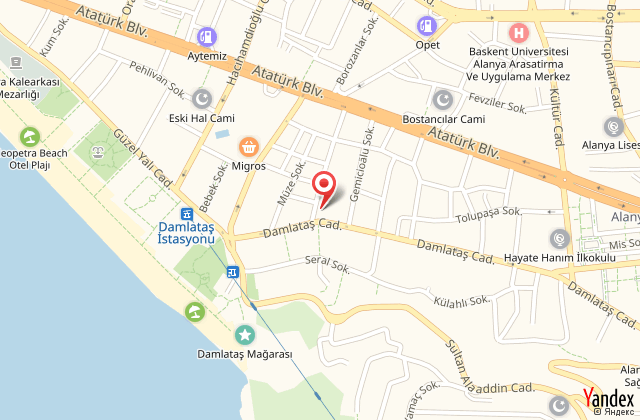 Xperia grand bali hotel harita, map