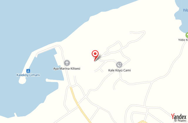 Yakamoz motel & restaurant harita, map