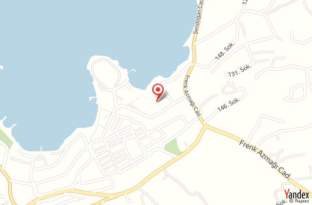Yaz beach hotel harita, map